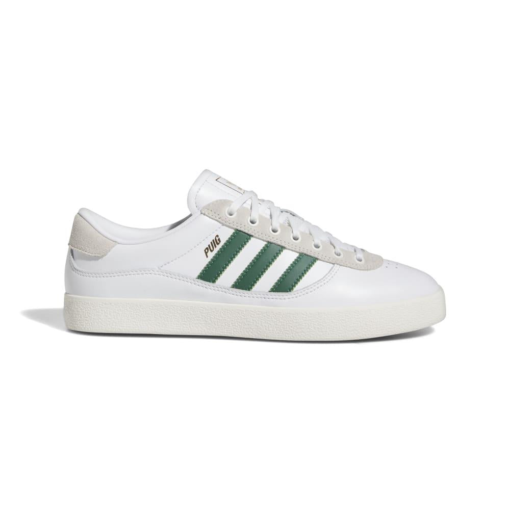  Adidas Puig Indoor - Cloud White/Dark Green/Chalk White、mySite、merchandisen