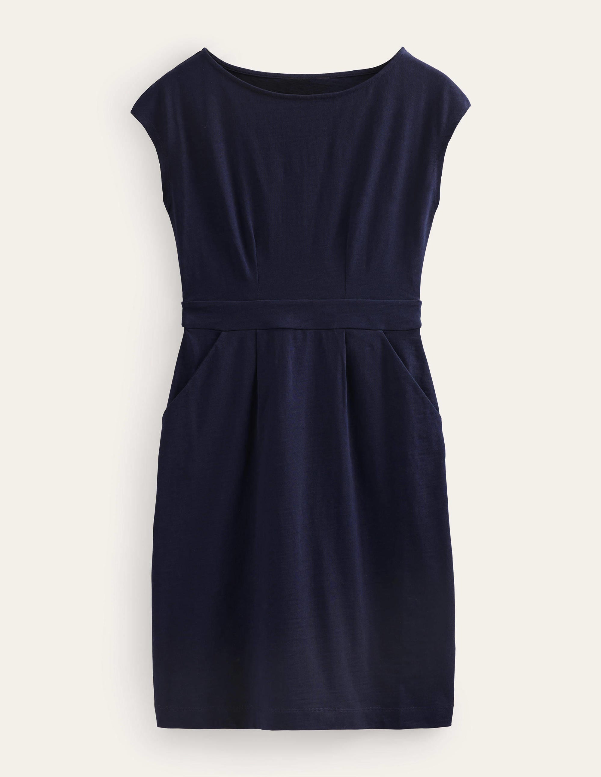  Florrie Jersey Dress-Navy、mySite、ashleygrahame