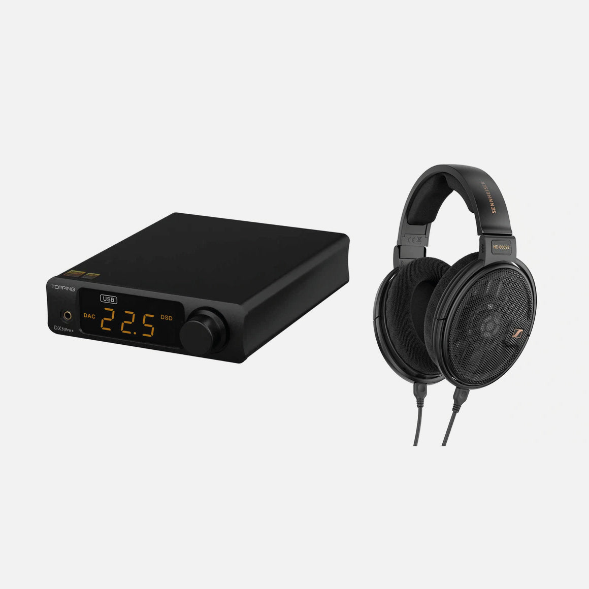  Sennheiser - HD 660S2 + TOPPING - DX3 Pro+、mySite、merchandisen