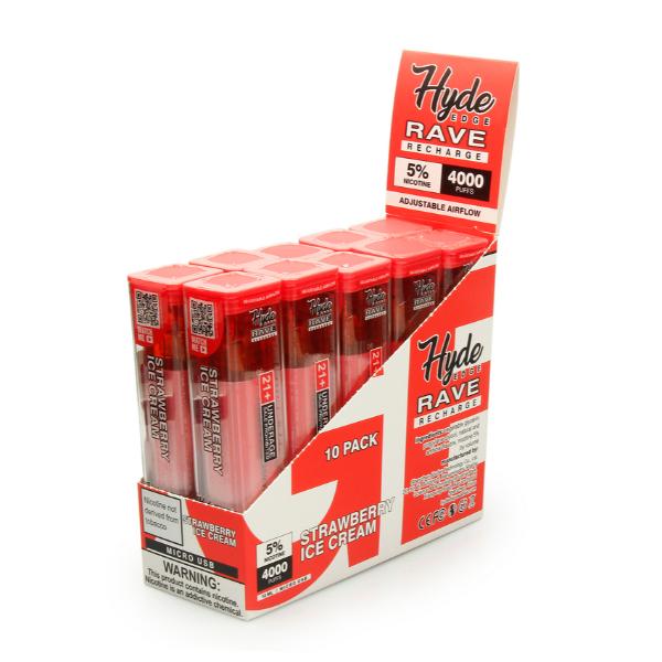 Hyde Edge RAVE Recharge 10 Pack Disposable Vape、mySite、zt4zffjzw