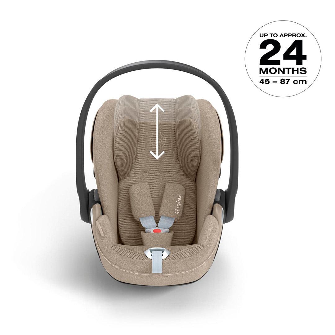  CYBEX Cloud T i-Size Plus Car Seat - Cozy Beige、mySite、merchandisen
