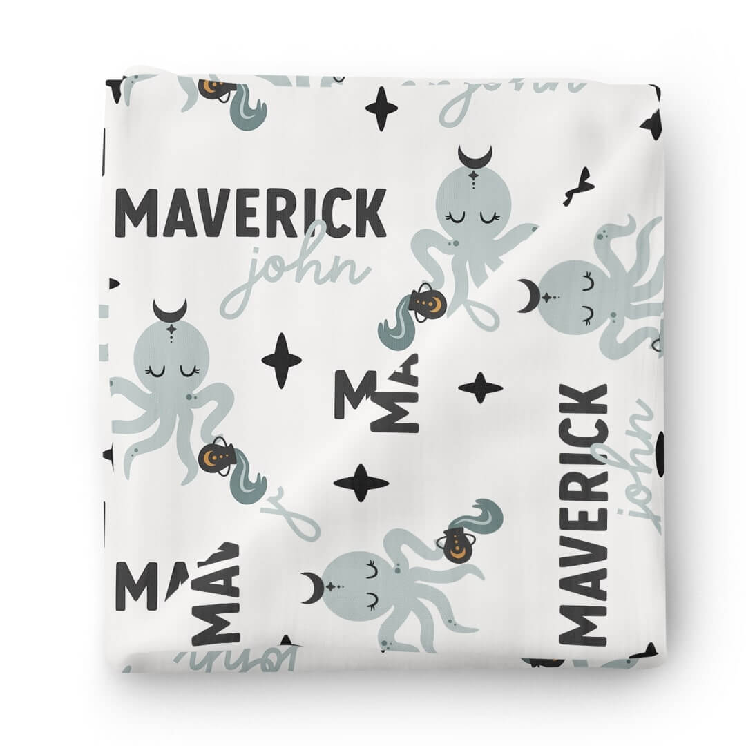  Zodiac Sign Personalized Baby Name Swaddle Blanket | Aquarius、mySite、layawaytickets