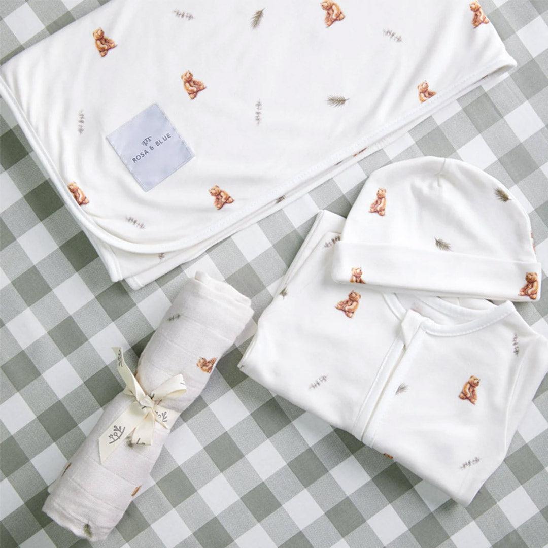  Rosa & Blue Baby Gift Set - Brown Bear、mySite、merchandisen