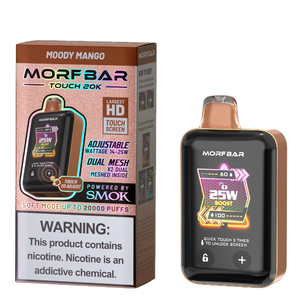 SMOK Morf Bar Touch 20000 Puffs Disposable Vape 18mL、mySite、zt4zffjzw