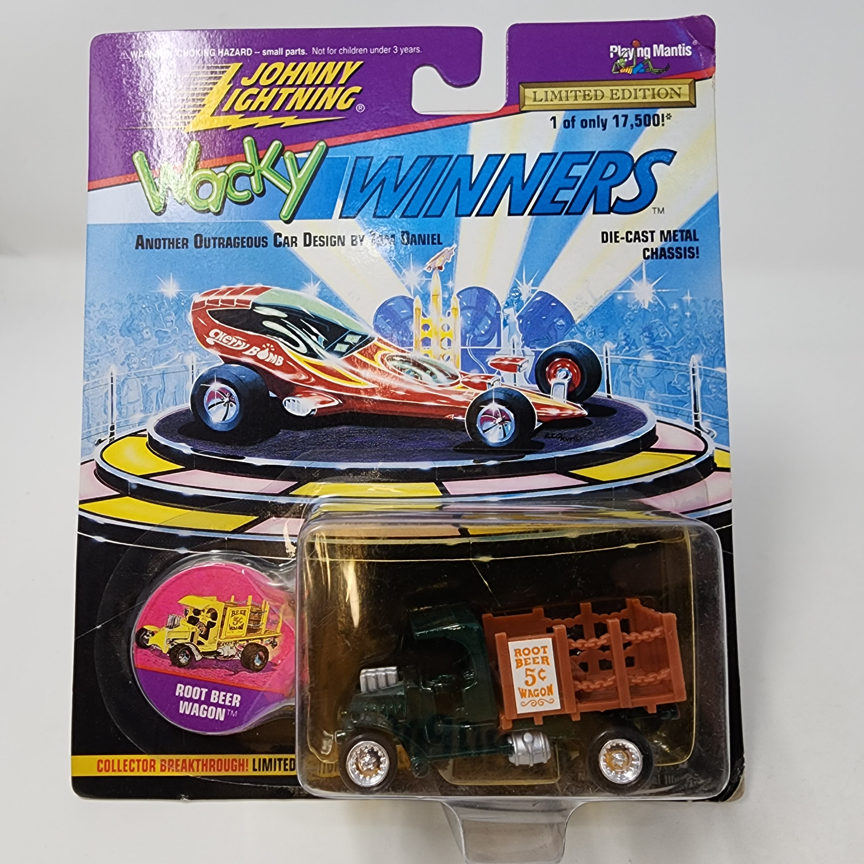 Root Beer Wagon * GREEN * Johnny Lightning Wacky Winners、mySite、hgirdovlk