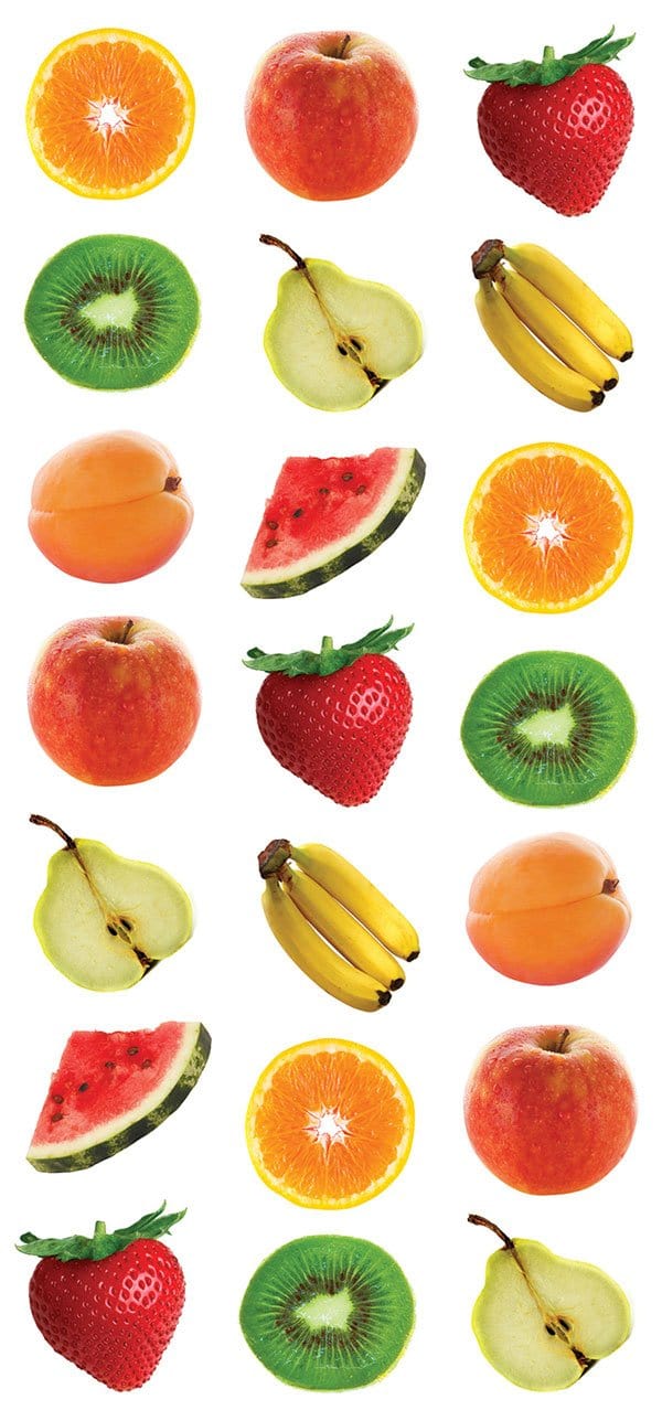  Puffy Stickers - Fruit、mySite、ghnorth