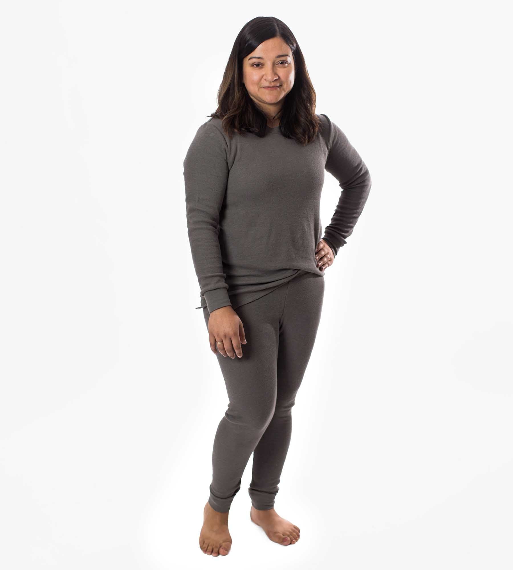 Honeysoft™ Mommy & Me Matching Waffle Thermal Pajamas、mySite、g9winljtr