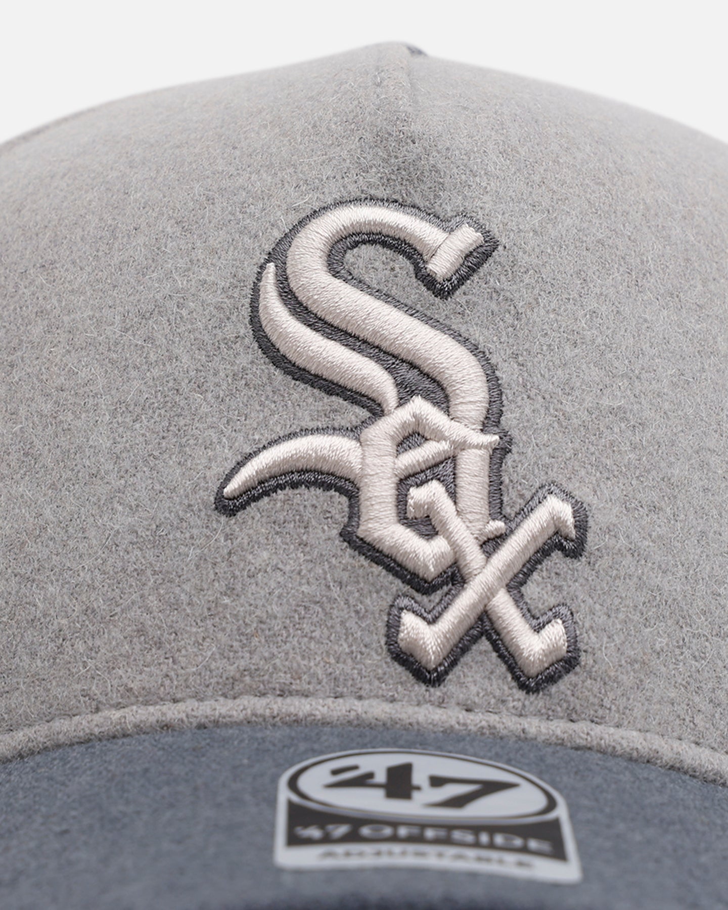 47 Brand Chicago White Sox 'Shades Of Gray' 47 Offside Snapback Cement、mySite、zt4zffjzw
