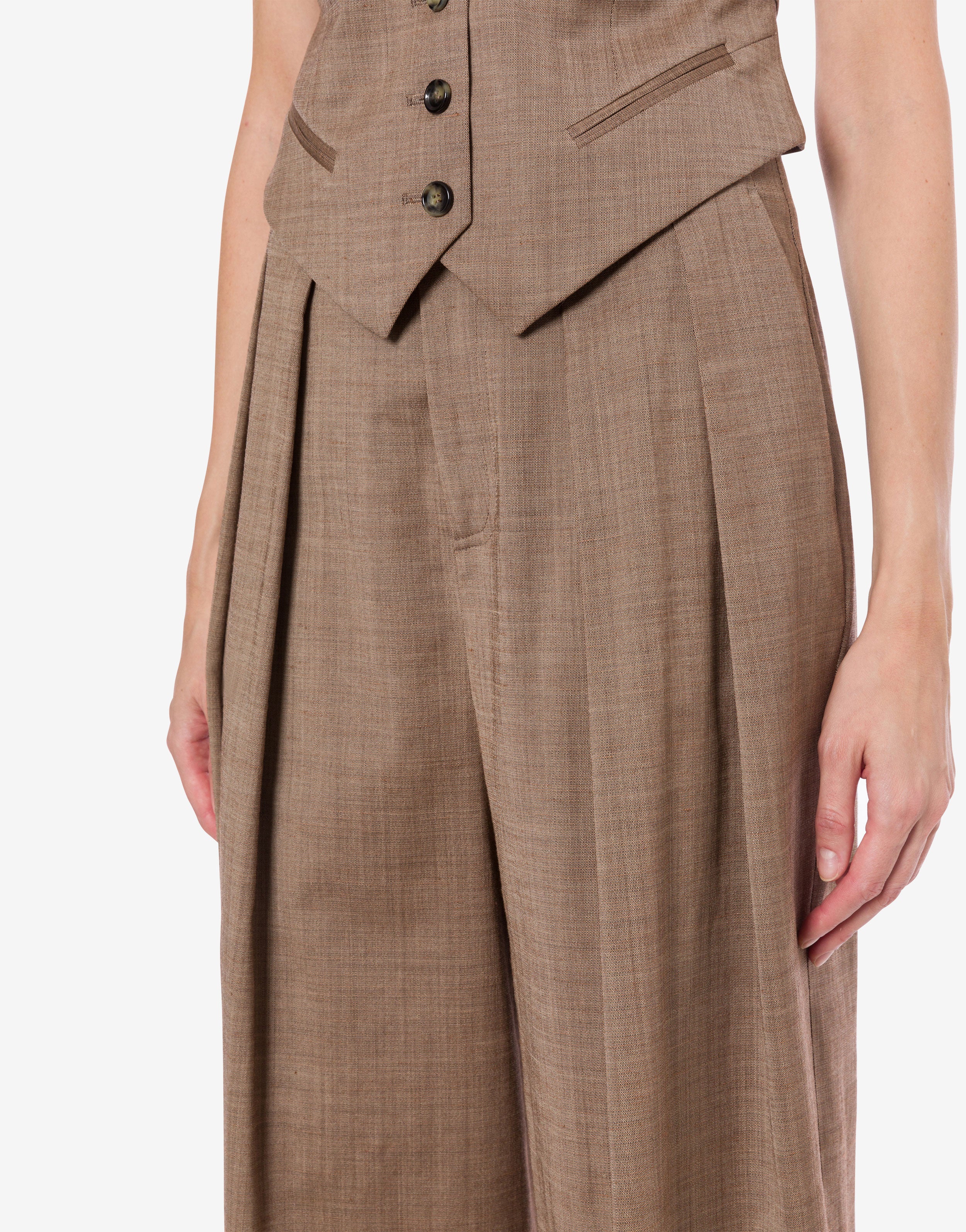 Bermuda in misto lana tailored、mySite、aoinhome