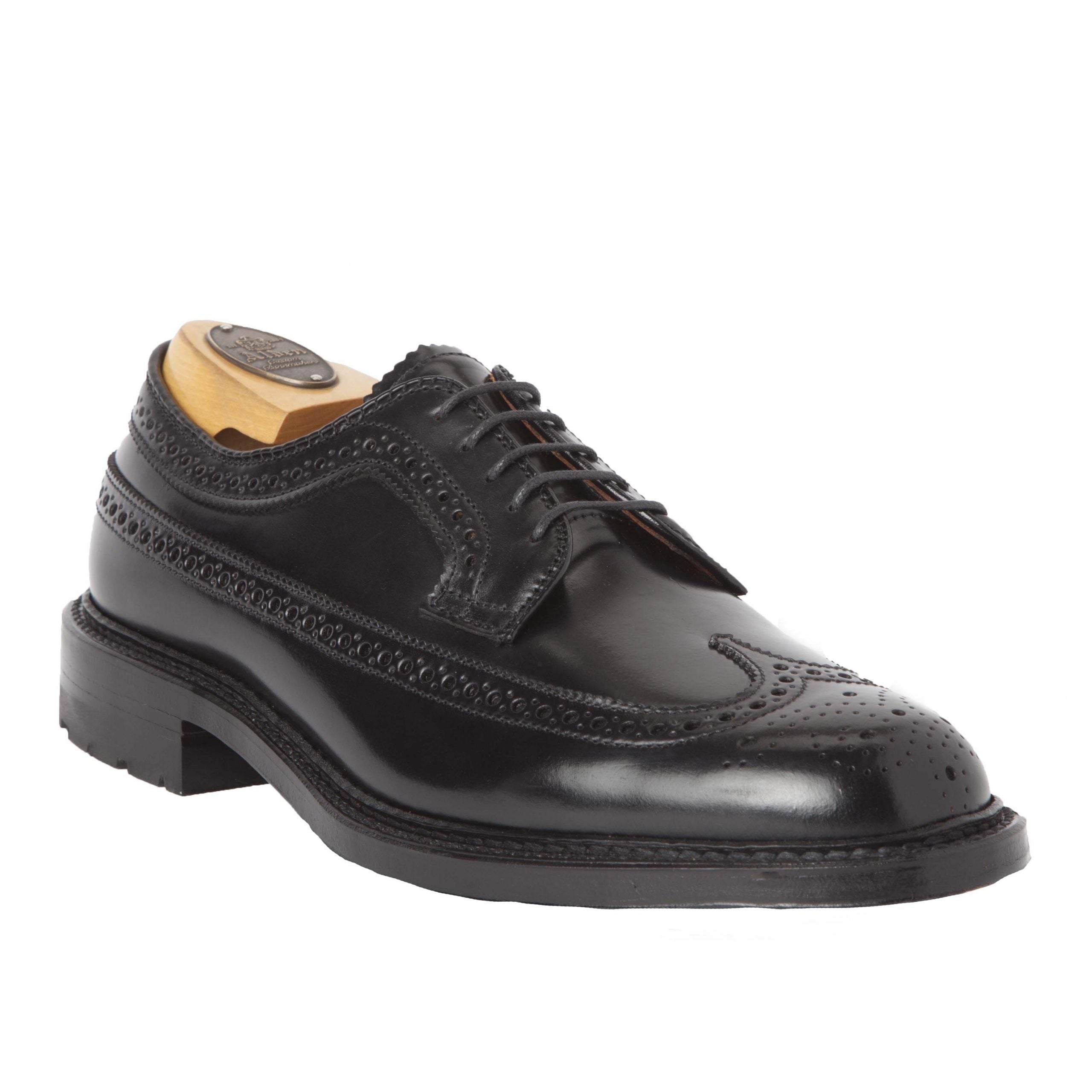  9751C - Long Wing Blucher w Commando Sole in Black Shell、mySite、preschool7hills