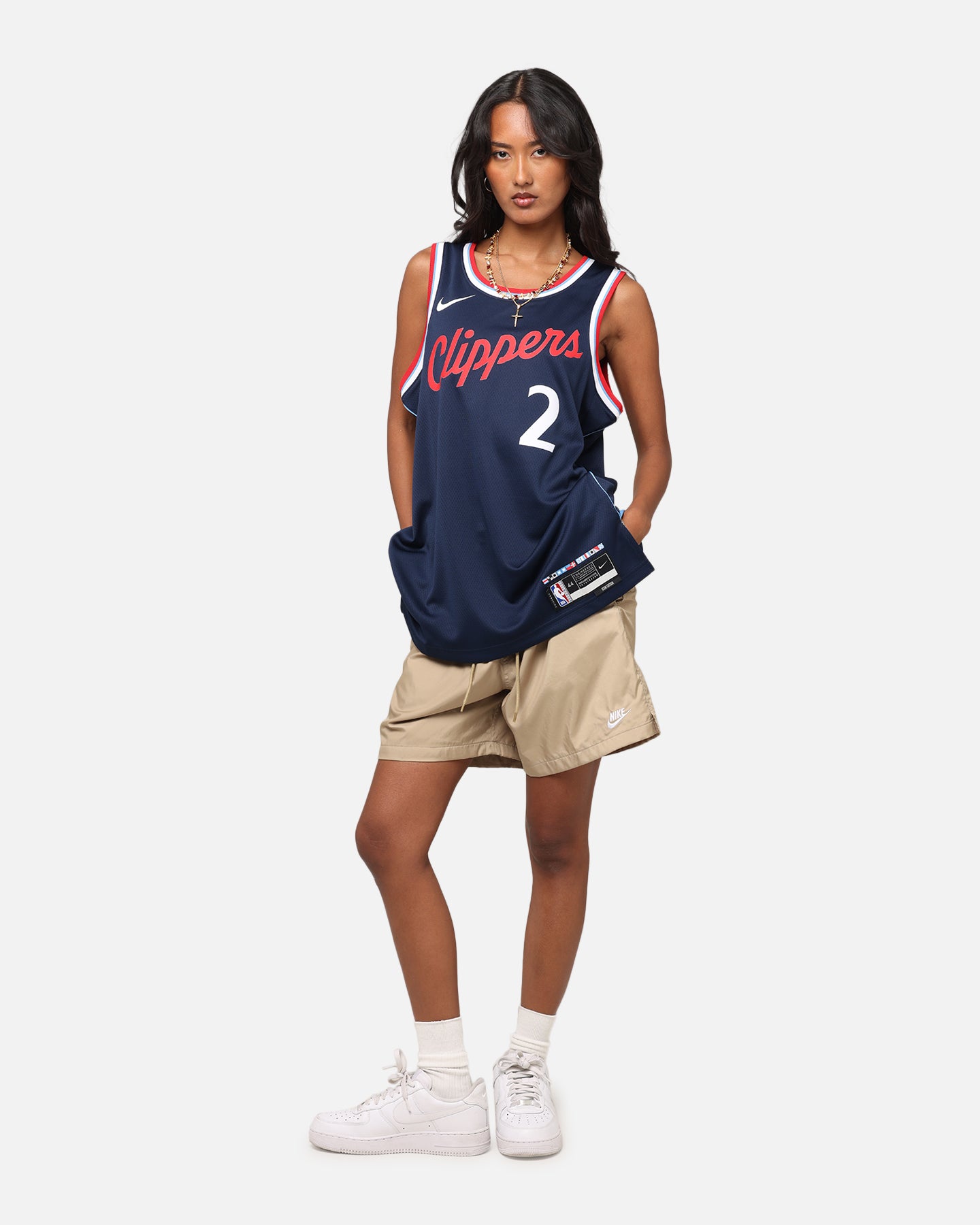 Nike Kawhi Leonard Los Angeles Clippers #2 City Edition 2024/25 Nike Dri-Fit NBA Swingman Jersey College Navy、mySite、zt4zffjzw