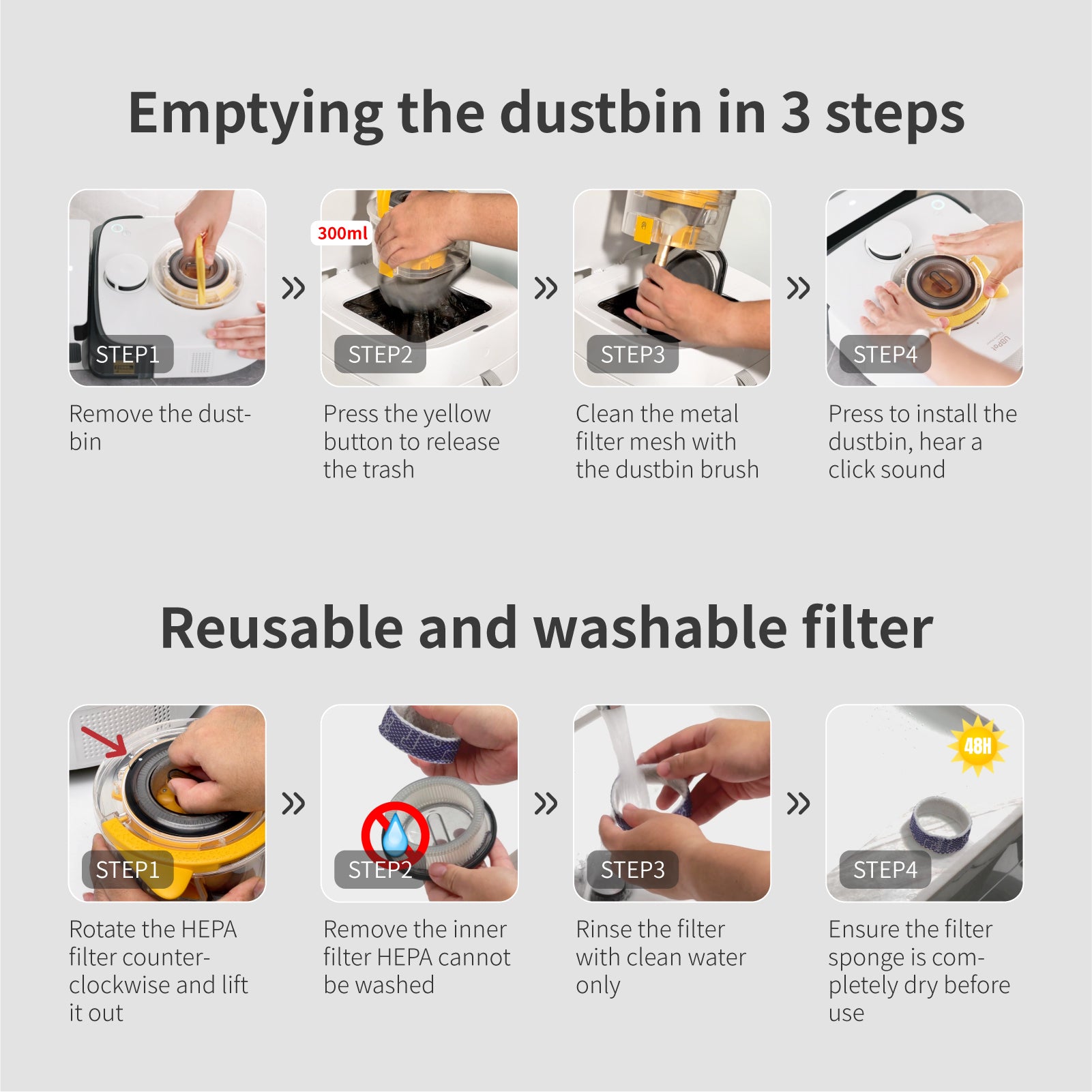 Pettecc UB Pet V10 Cyclone Vacuum Robot、mySite、camillekostekn