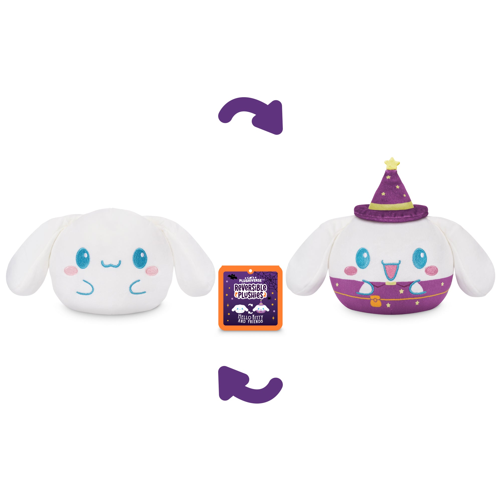 Halloween Cinnamoroll 4 Reversible Plushie、mySite、lovesweatpilates