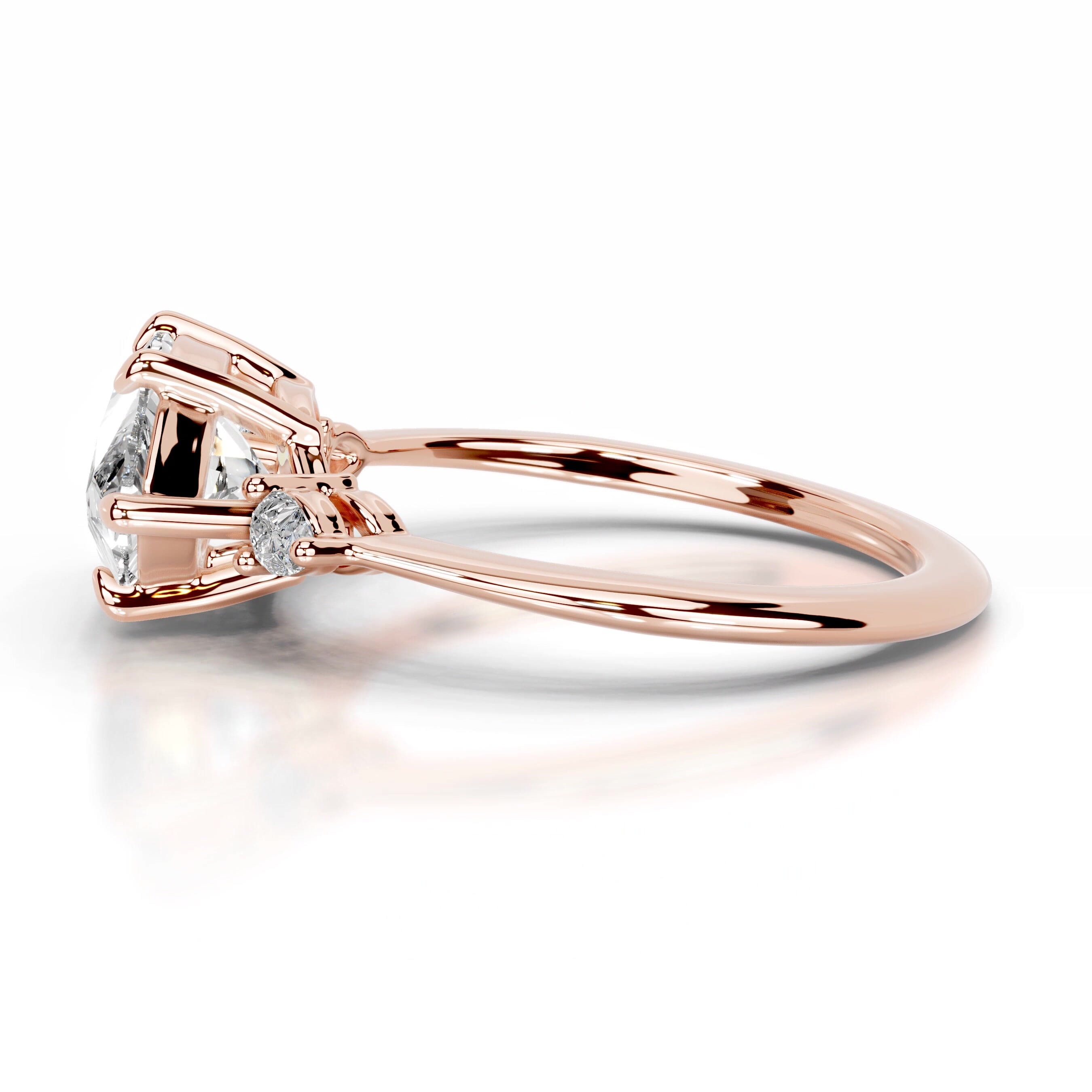 Maura Diamond Engagement Ring - 14K Rose Gold、mySite、hinf8tx79