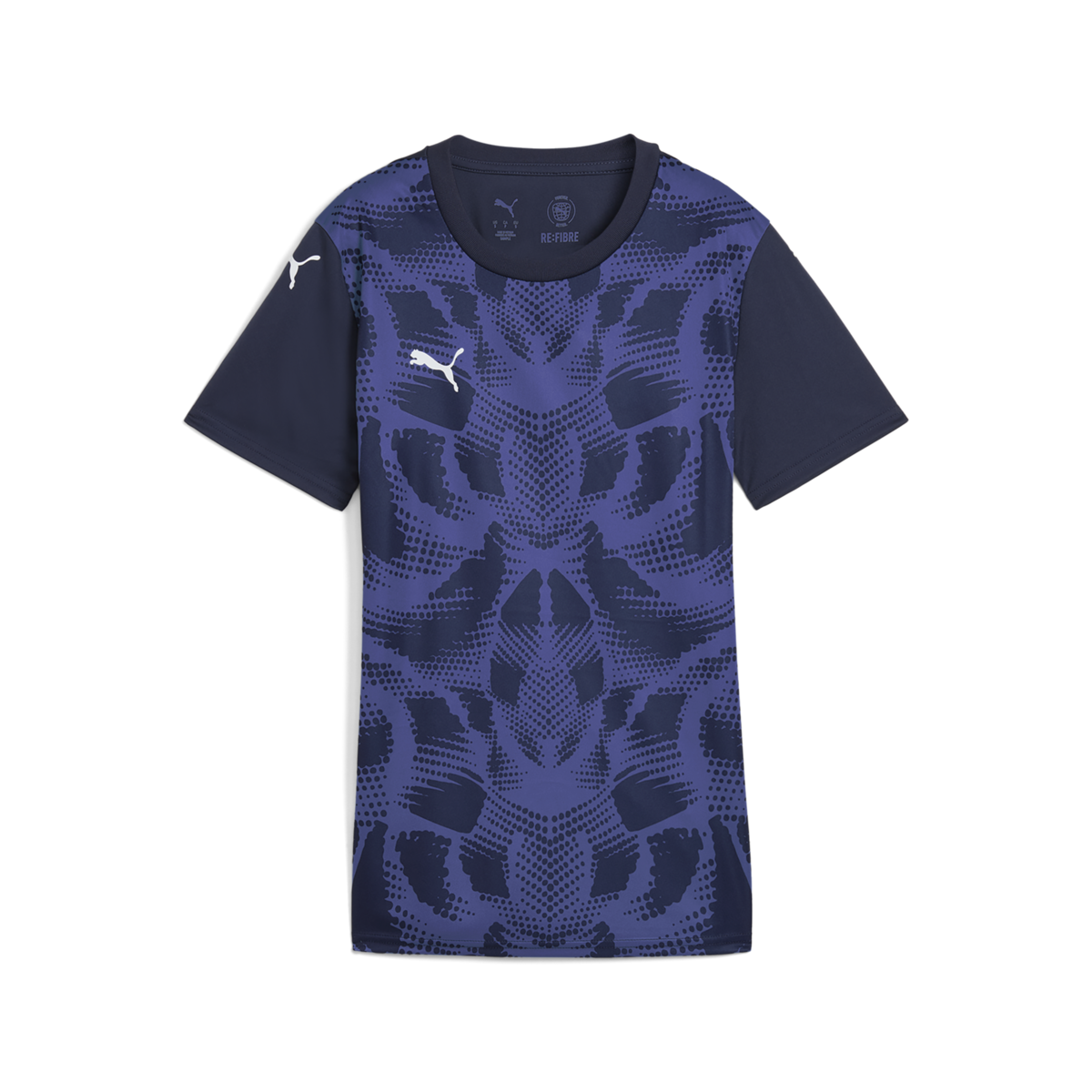 Puma Women's Teamultimate Jersey - Puma Navy/Puma White、mySite、noshort