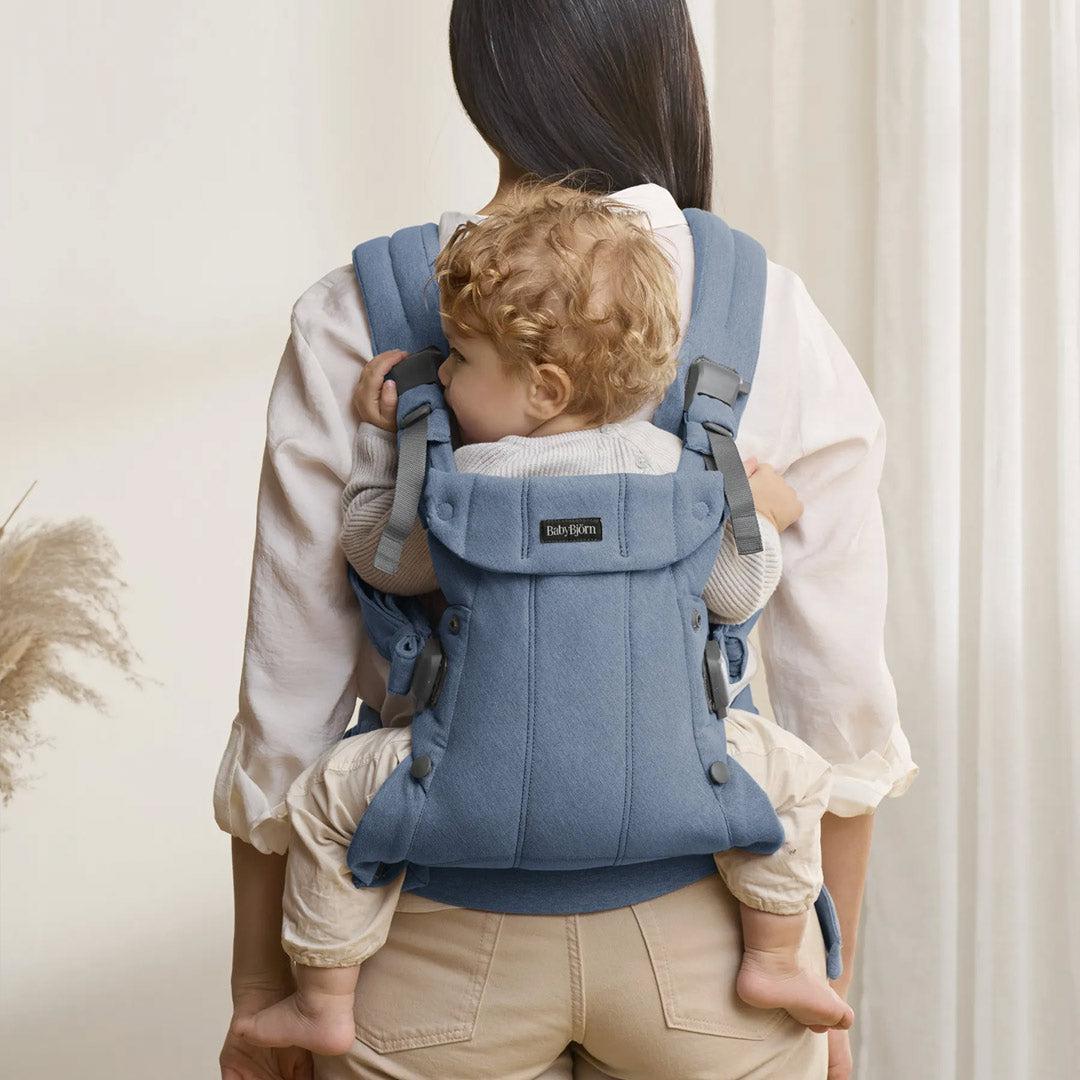  BabyBjorn Harmony Woven Melange - Blue、mySite、merchandisen