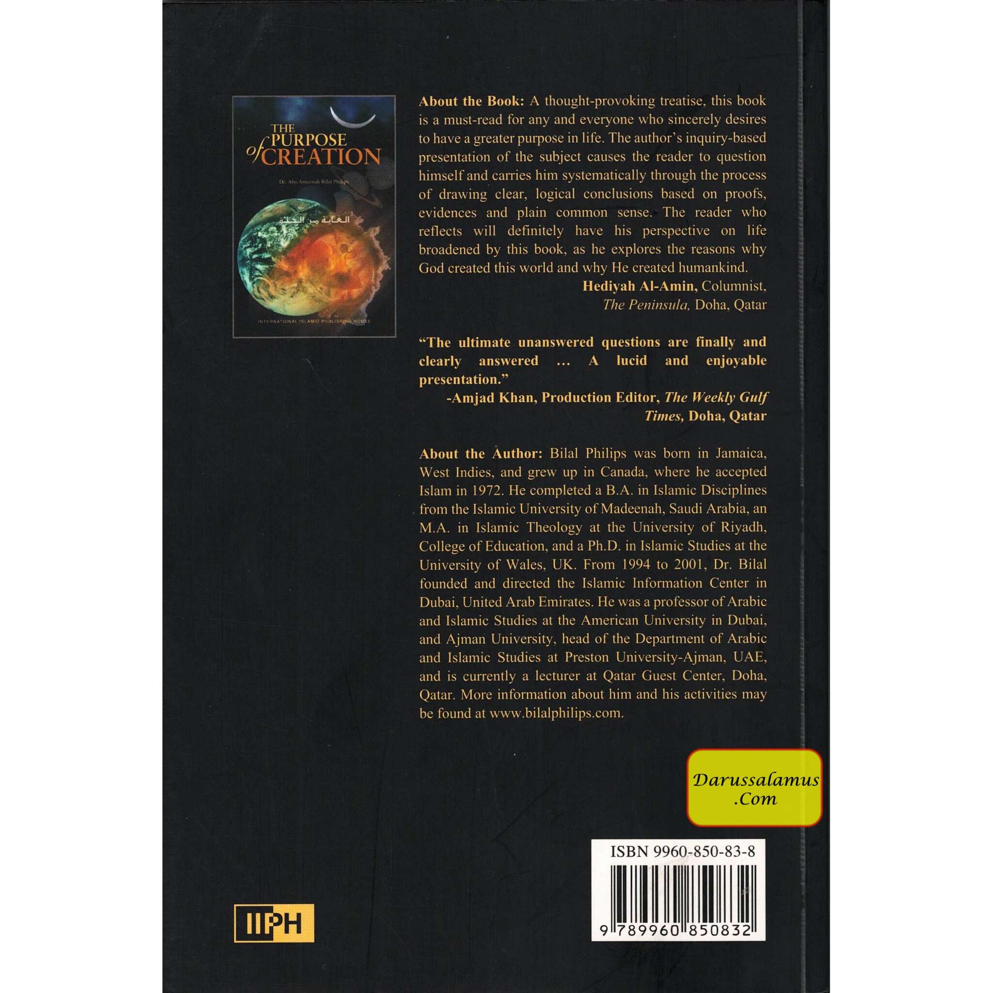 The Purpose of Creation By Dr. Abu Ameenah Bilal Philips、mySite、topwebapps