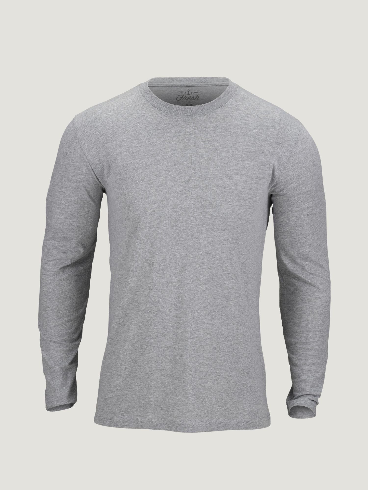  Heather Grey Long Sleeve Crew Neck、mySite、ghnorth