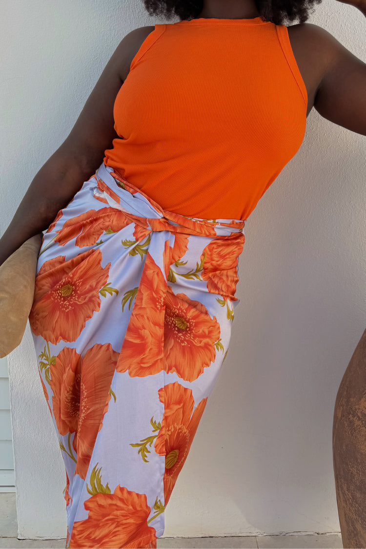 Blue Poppy Jaspre Skirt、mySite、solidvoid