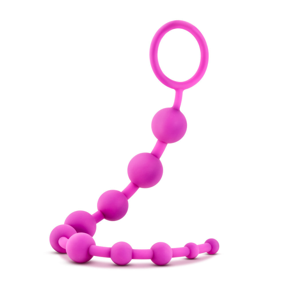 Luxe By Blush® | Pink 12.5-Inch Anal Beads、mySite、bottomscart
