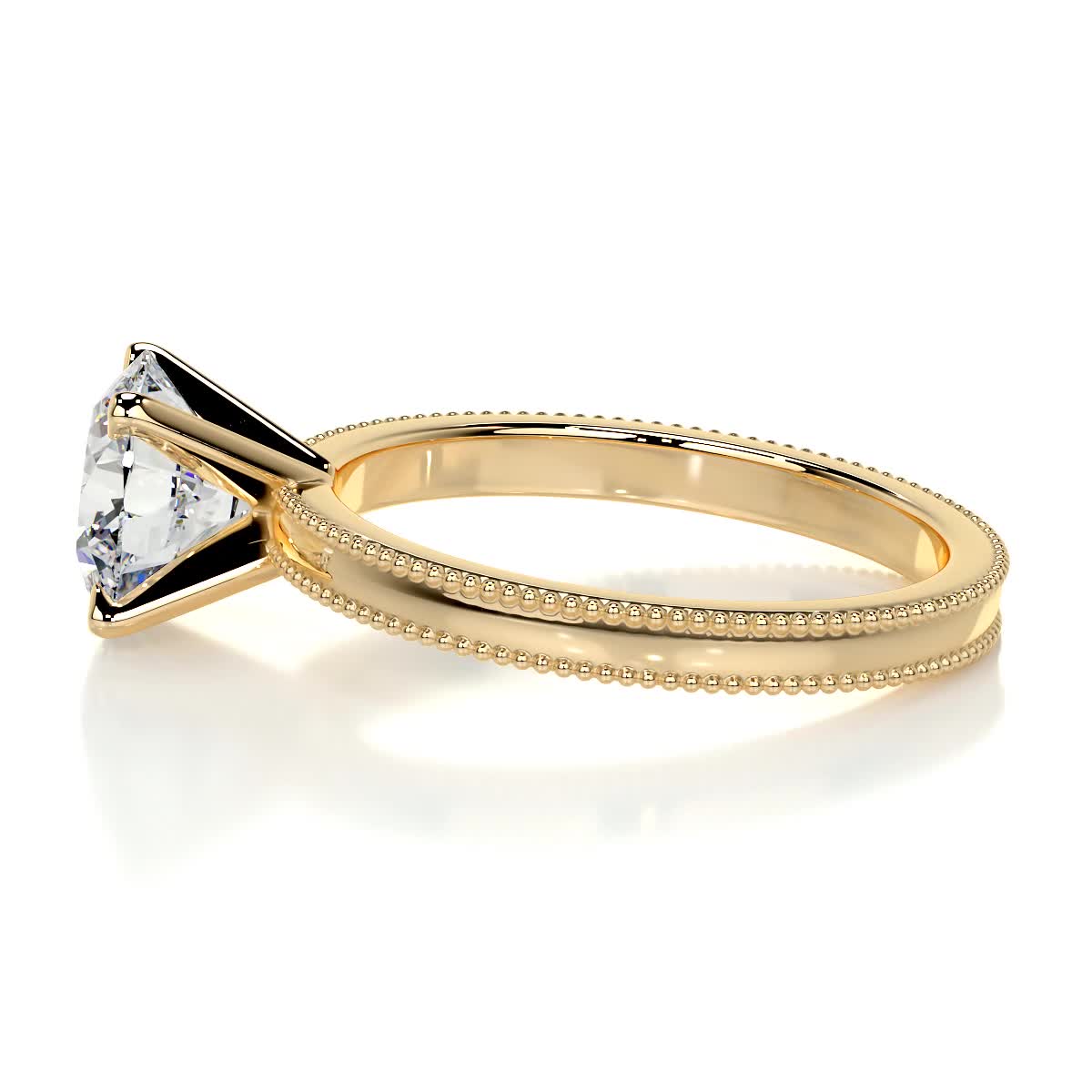 Charlie Lab Grown Diamond Ring -18K Yellow Gold (RTS)、mySite、hinf8tx79