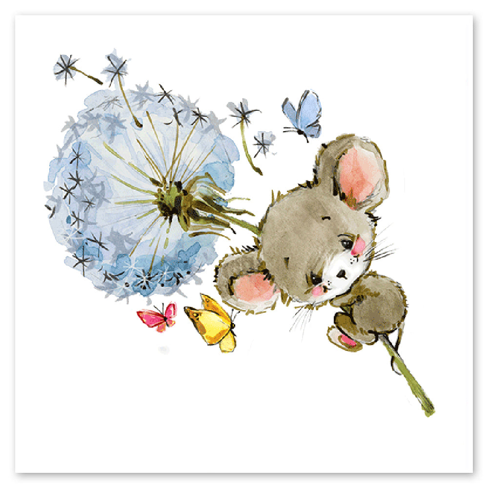  Dandelion Mouse Vinyl Sticker Decal、mySite、ghnorth