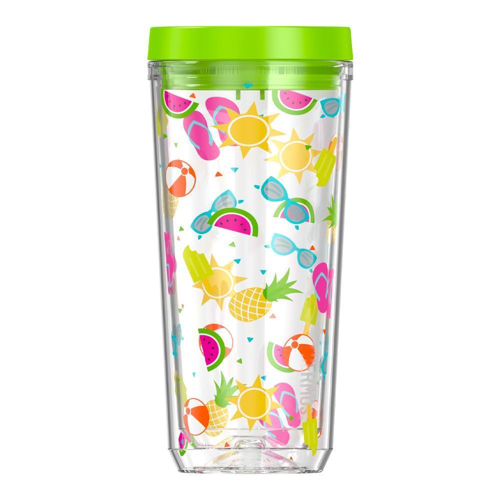 16oz DOUBLE WALL TUMBLER SUMMER FUN、mySite、noshort
