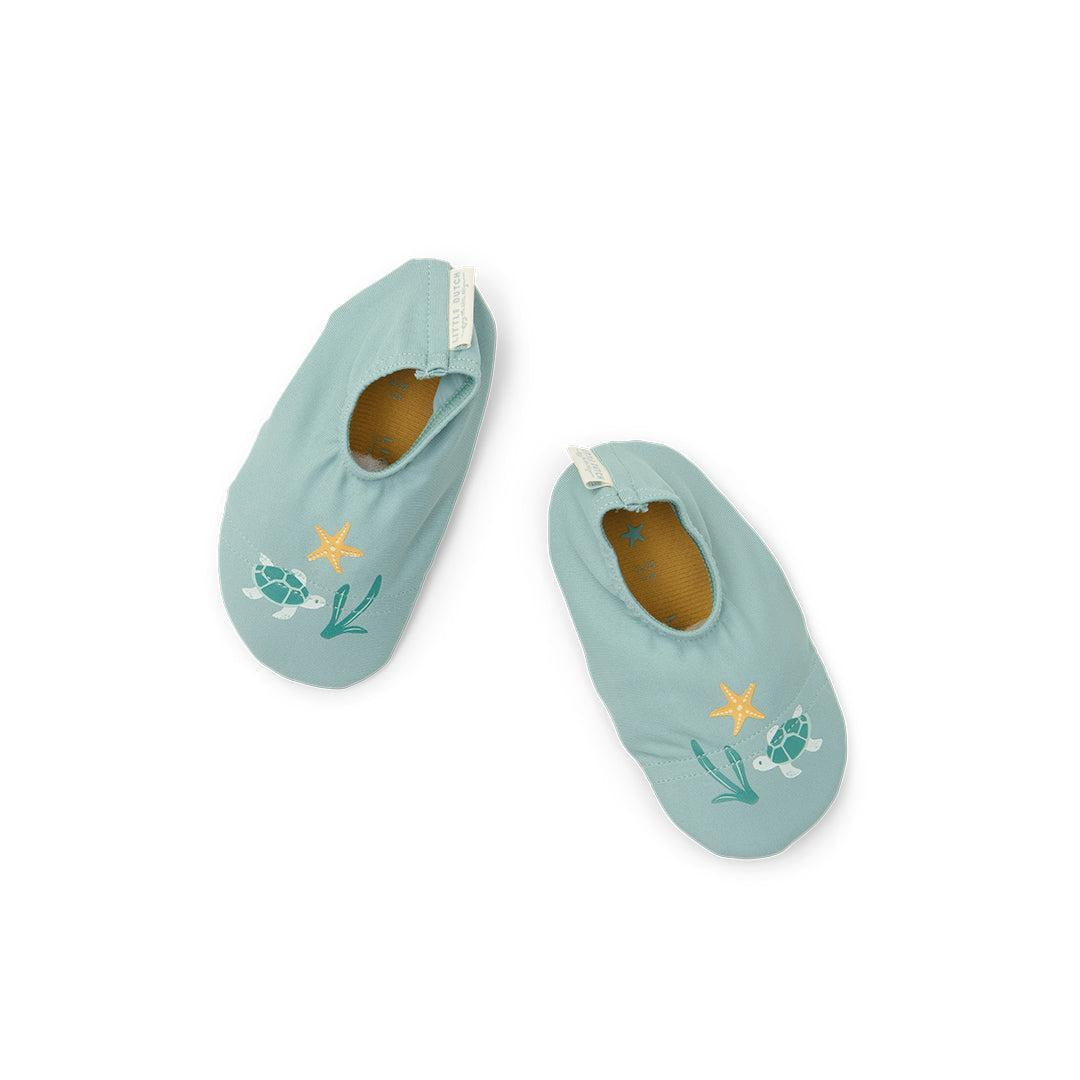  Little Dutch Swim Shoes - Seashells Surf Blue、mySite、merchandisen