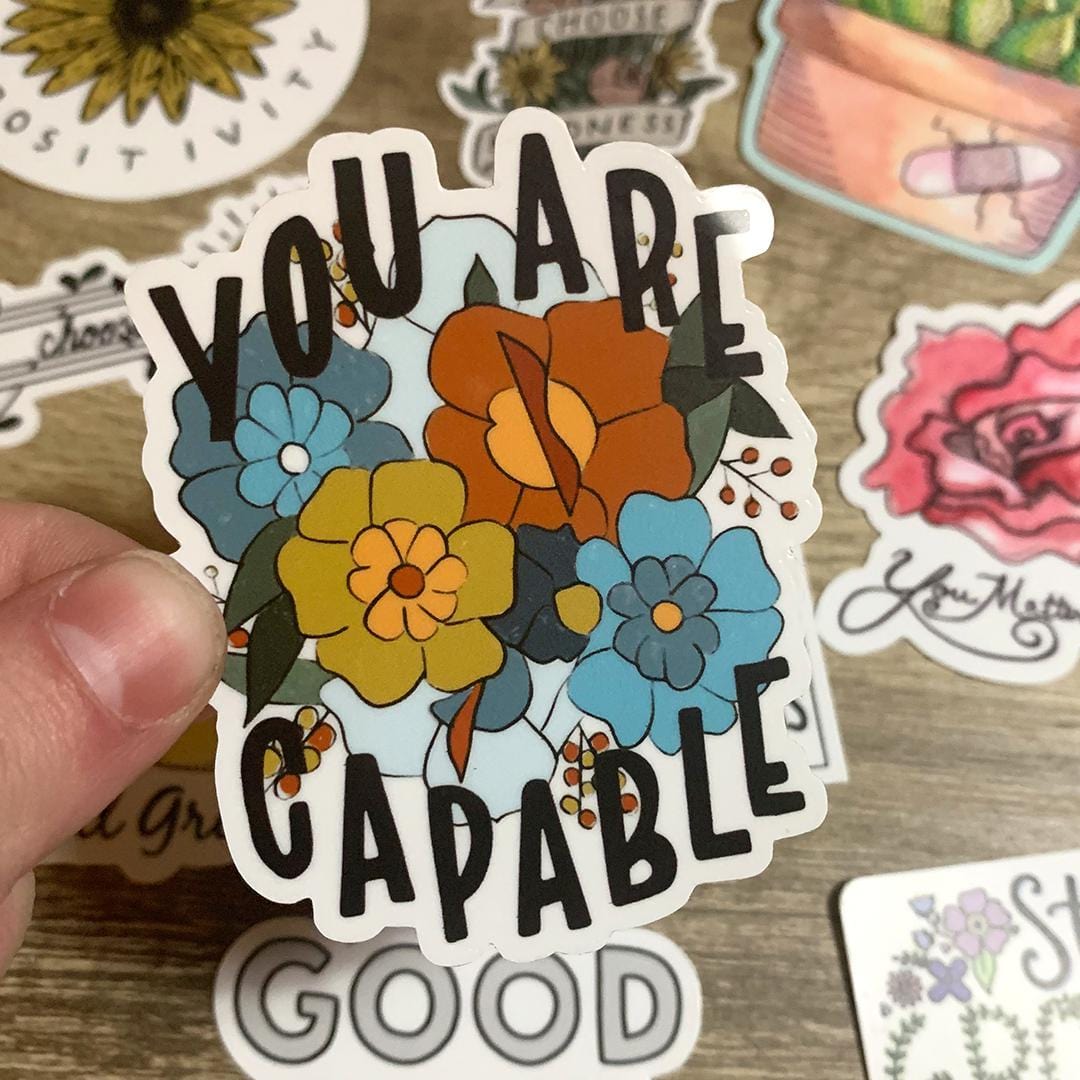  You Are Capable Sticker、mySite、elrpsem3k