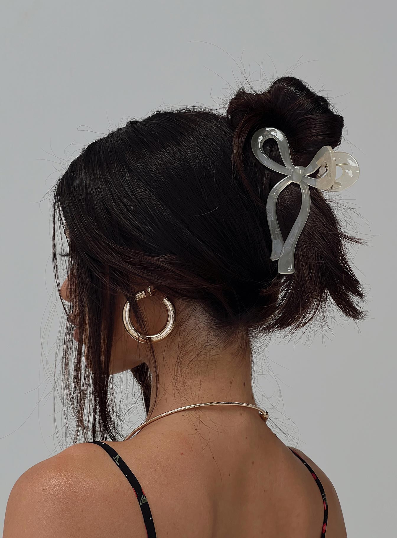With A Bow Hair Clip Nude、mySite、solidvoid