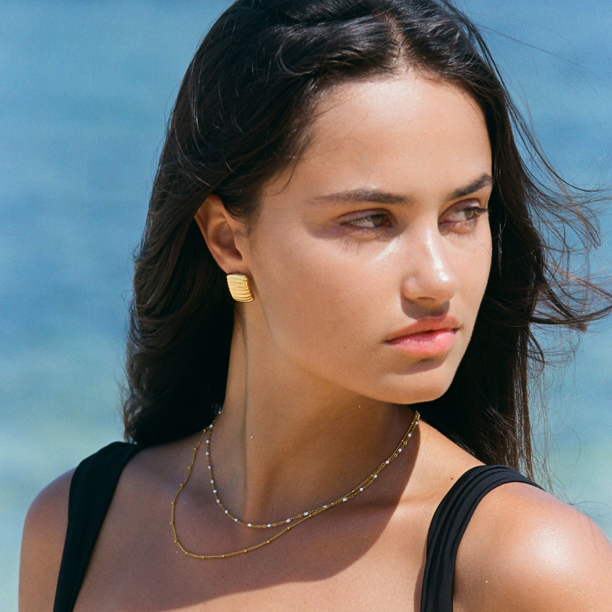 Double Beaded Choker、mySite、hinf8tx79