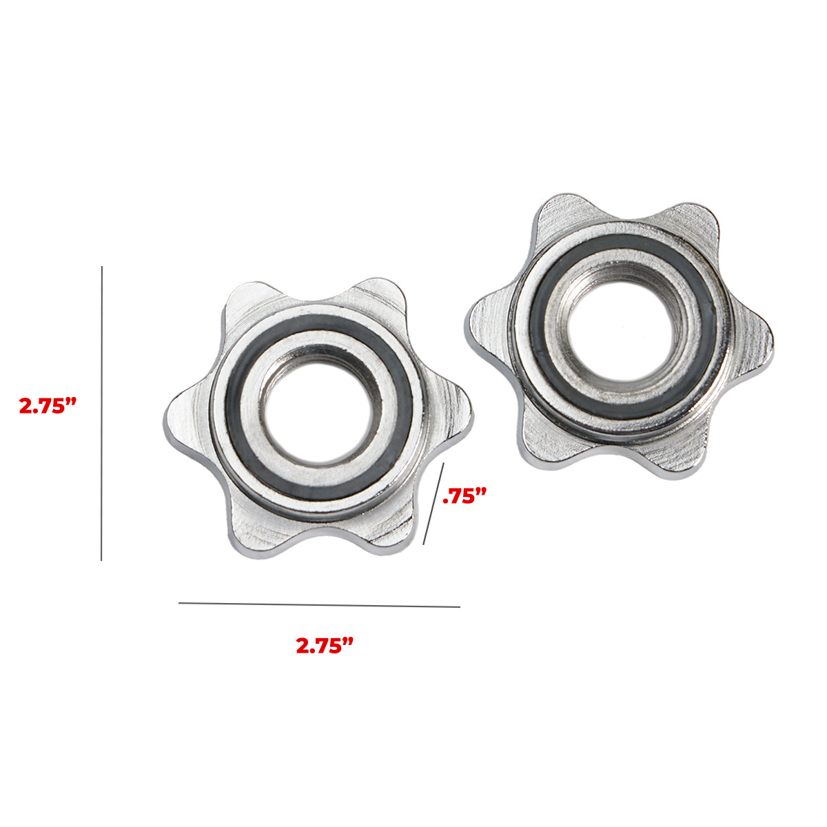  Dumbbell Star Lock Collars - Set、mySite、ghnorth