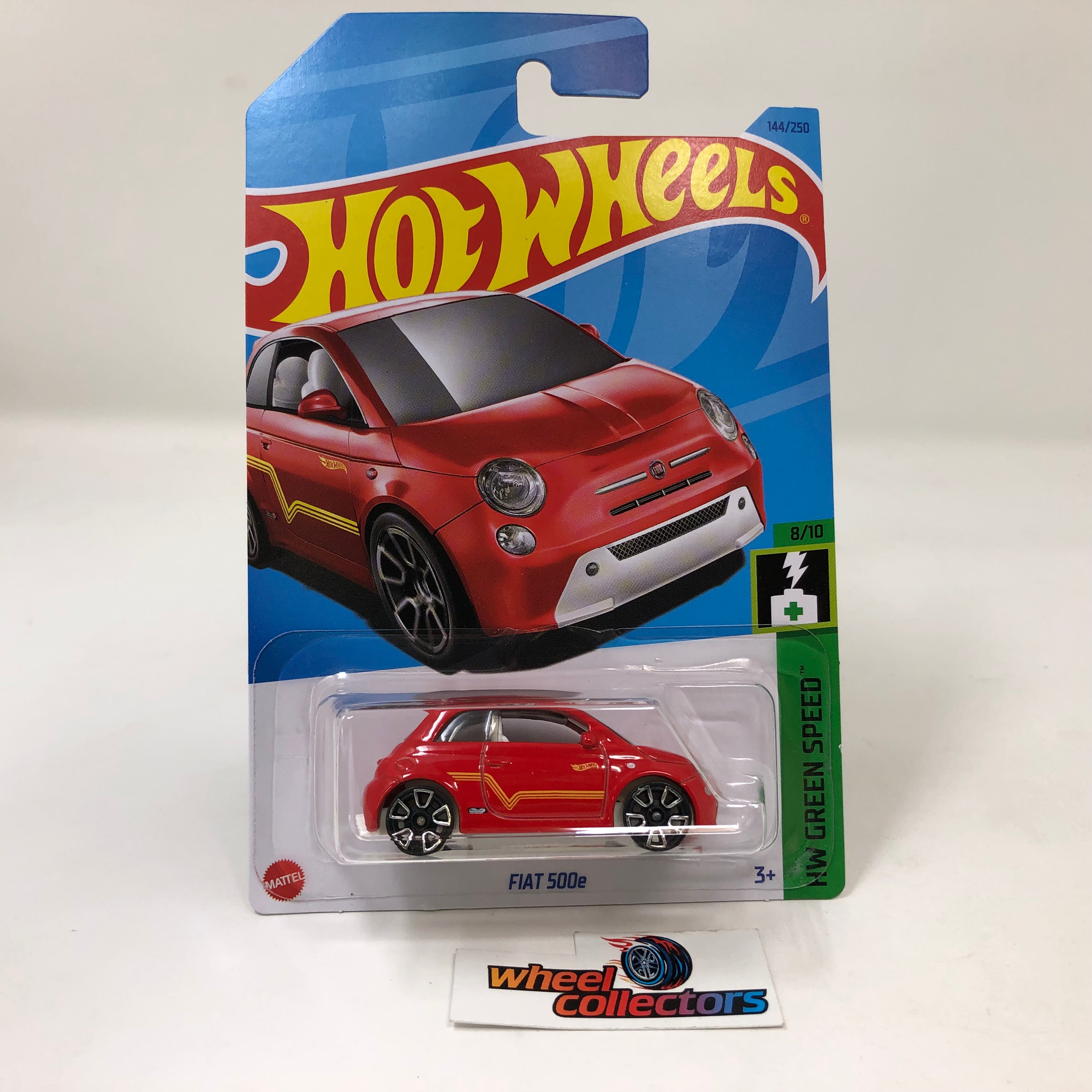 Fiat 500e #144 * RED * 2023 Hot Wheels Case M、mySite、hgirdovlk