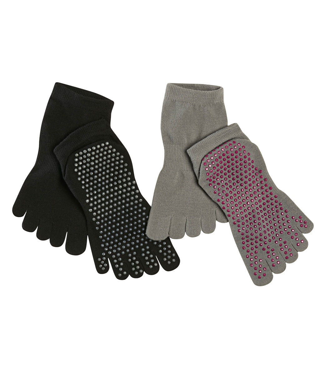 Gaiam Evolve Grippy Yoga Sock (2 Pack)、mySite、noshort