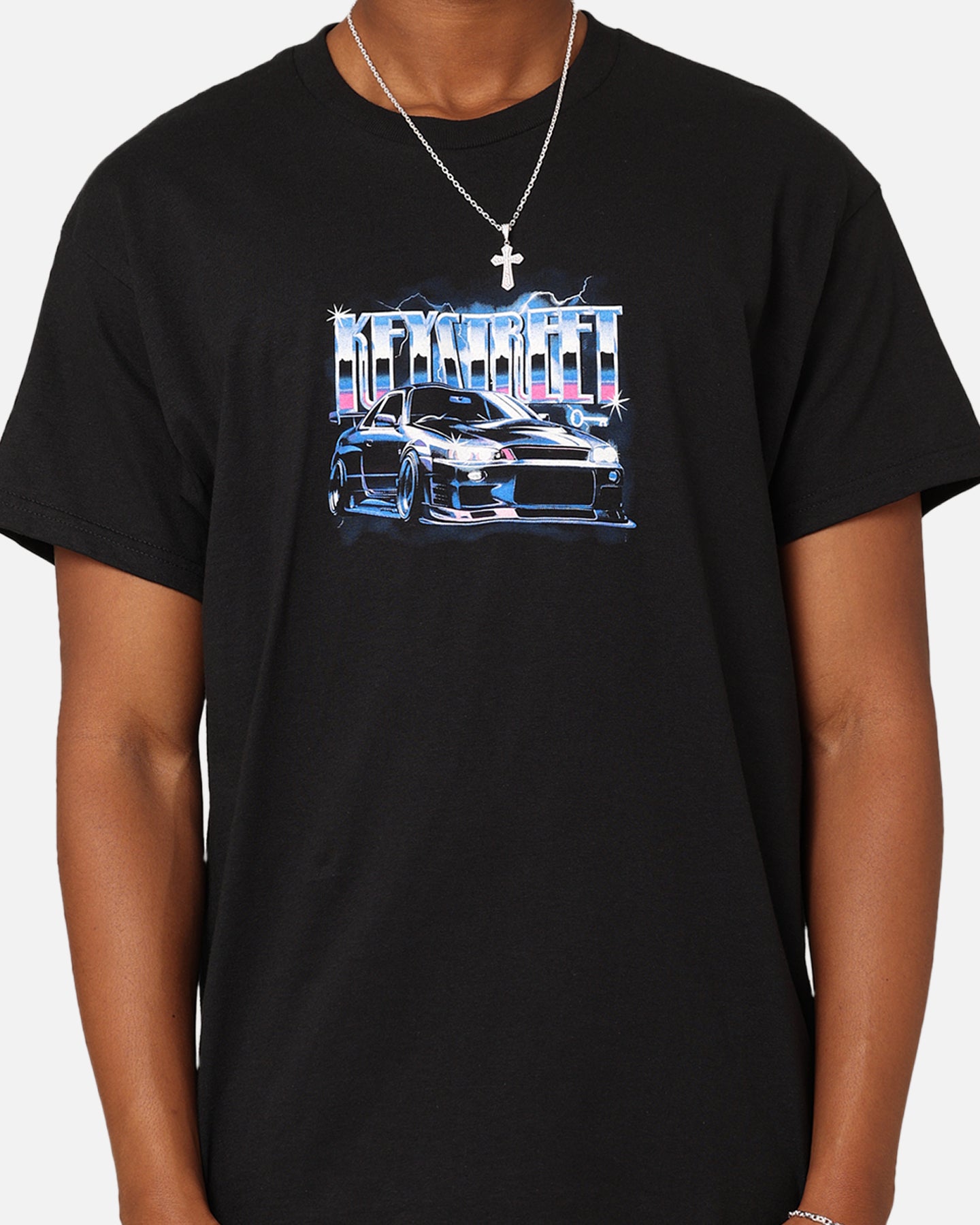 Key Street Air Brushed T-Shirt Black、mySite、zt4zffjzw