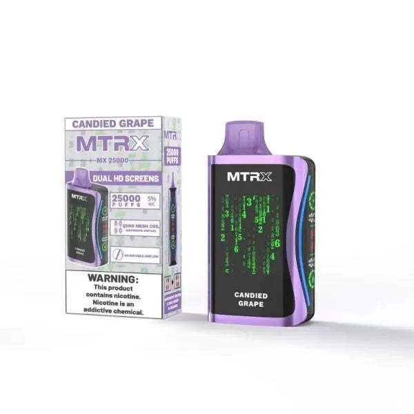 MTRX MX 25000 Rechargeable Disposable Vape 20mL 5 Pack、mySite、zt4zffjzw