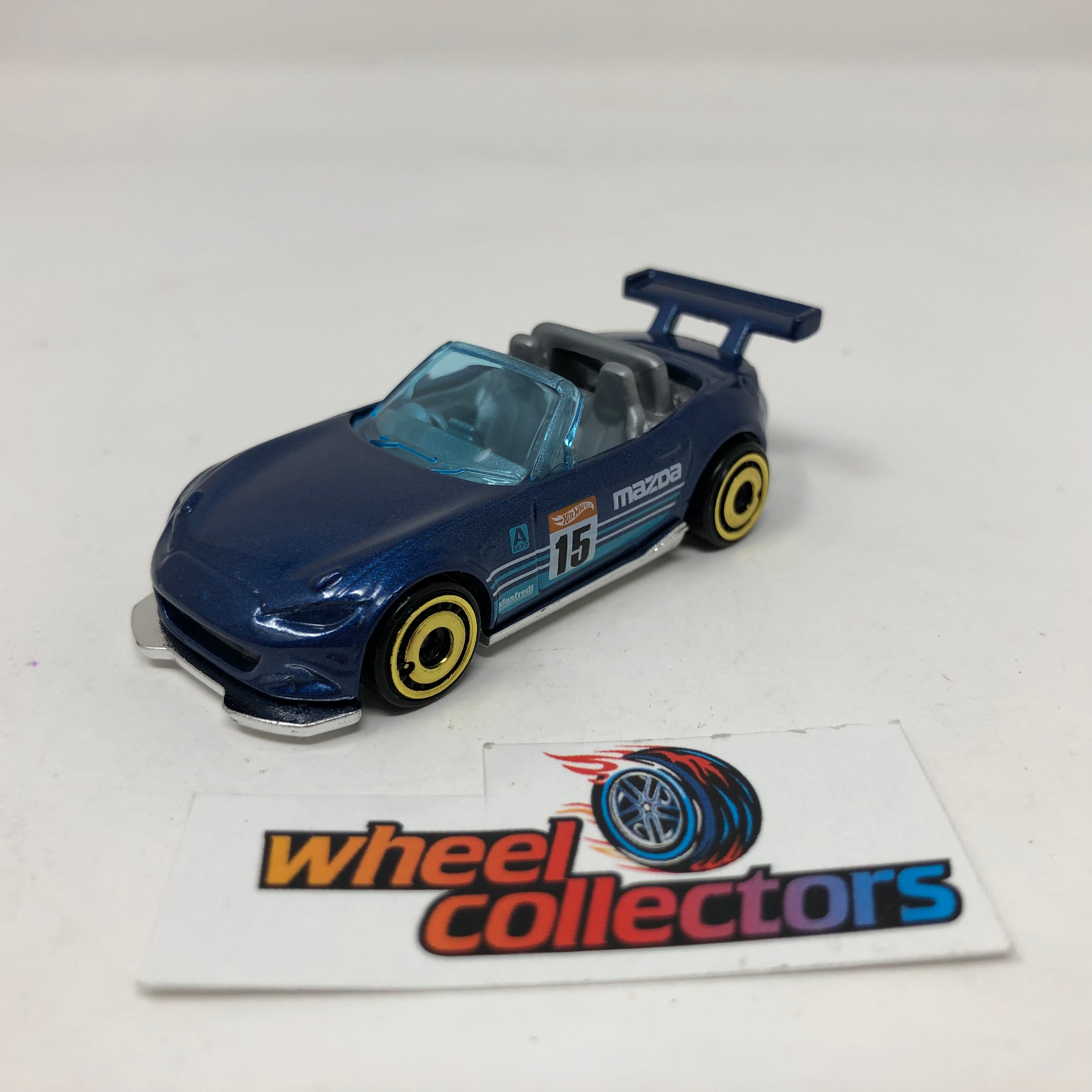 2015 Mazda MX-5 Miata * Blue * Hot Wheels 1:64 scale Diecast Loose、mySite、hgirdovlk