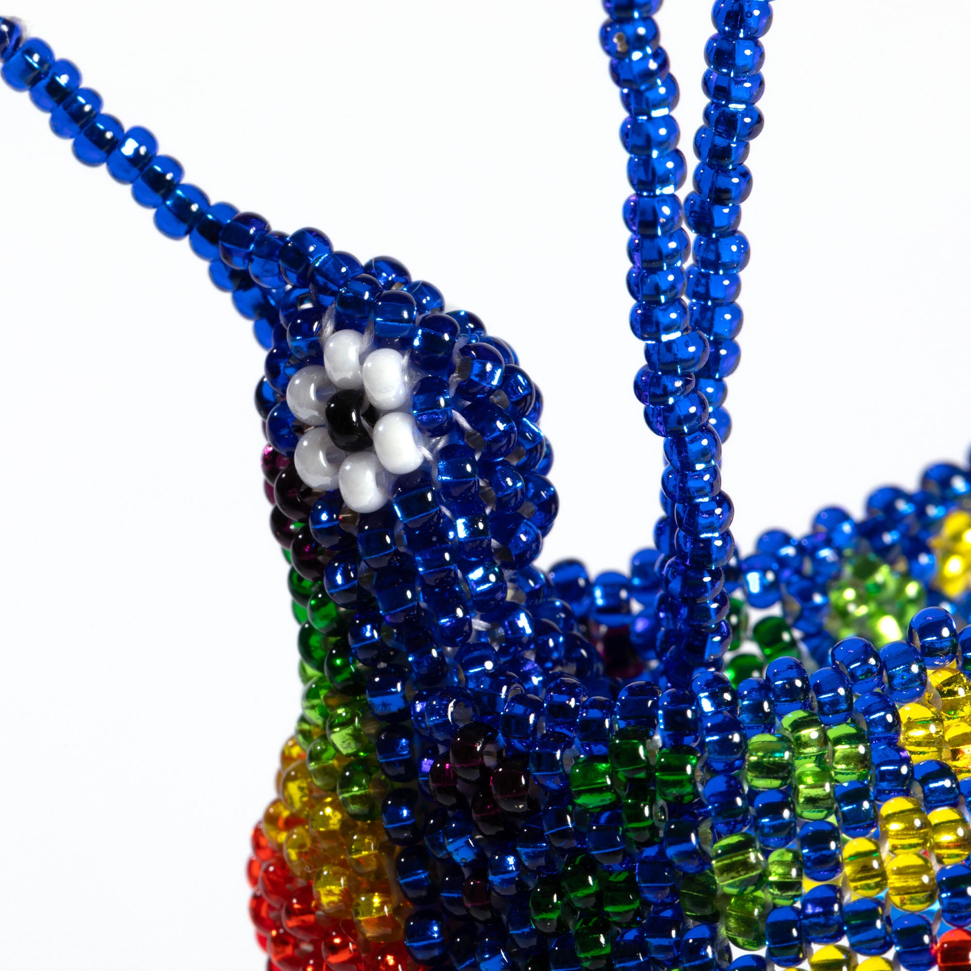 Hand Beaded Guatemalan Hummingbird Ornament、mySite、camillekostekn