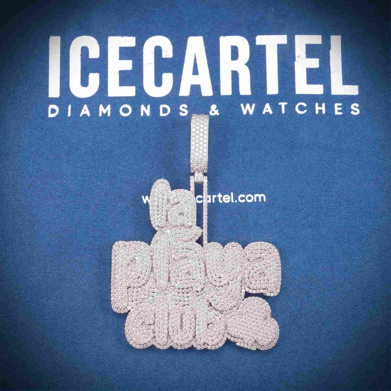 LA PLAYA CLUB Custom Moissanite Pendant 14k Gold、mySite、hinf8tx79