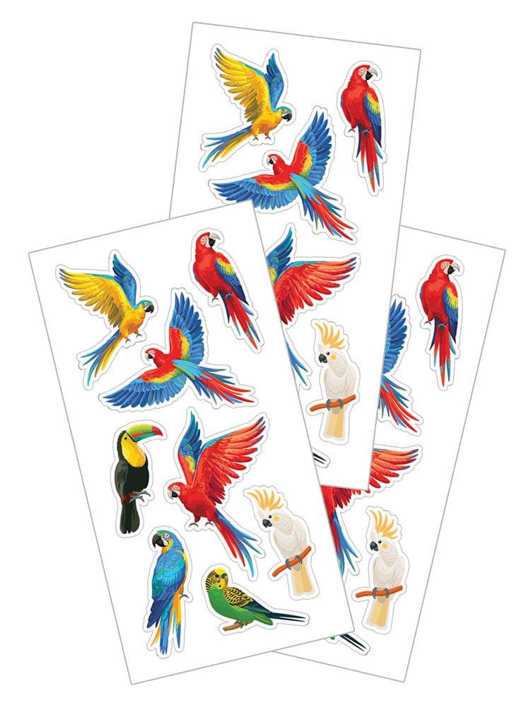  Decorative Stickers - Tropical Birds、mySite、ghnorth
