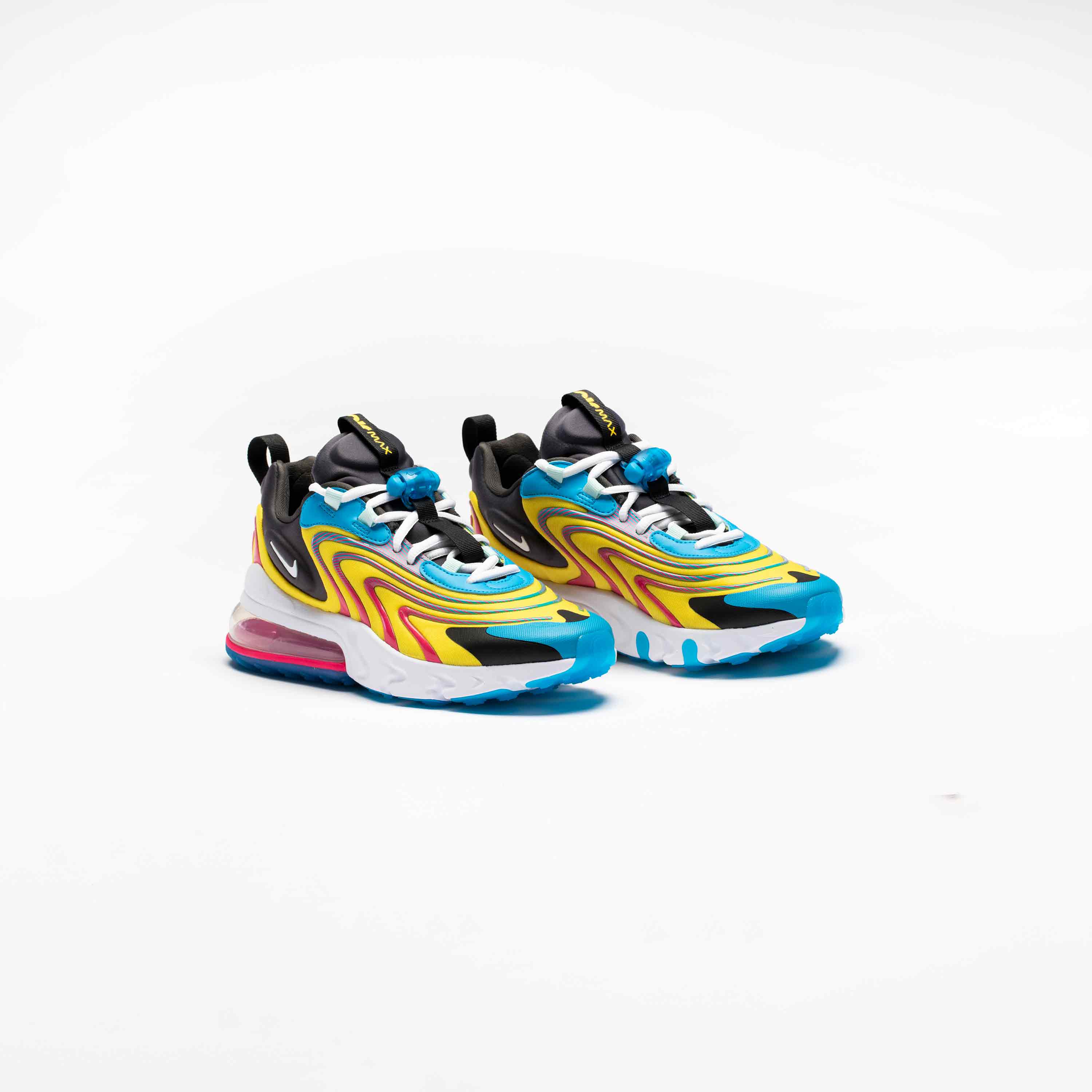 Air Max 270 React Eng Mens Shoe - Laser Blue/White/Anthracite、mySite、dreamappss