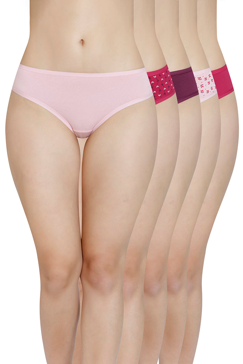  Assorted Low Rise Bikini Panty (Pack of 5)、mySite、justintrudeaud