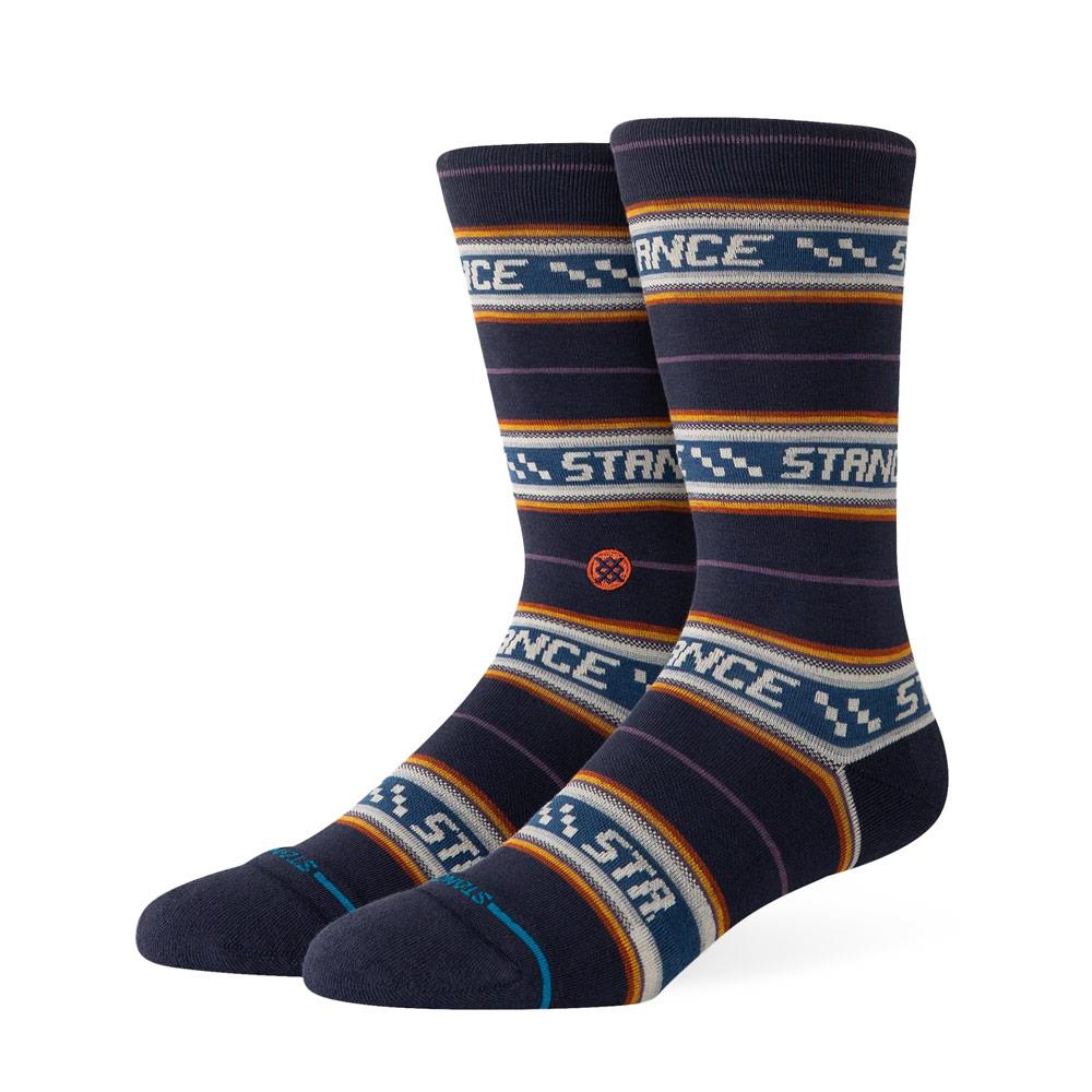  Stance Flowrider Crew Socks - Navy - Large、mySite、merchandisen