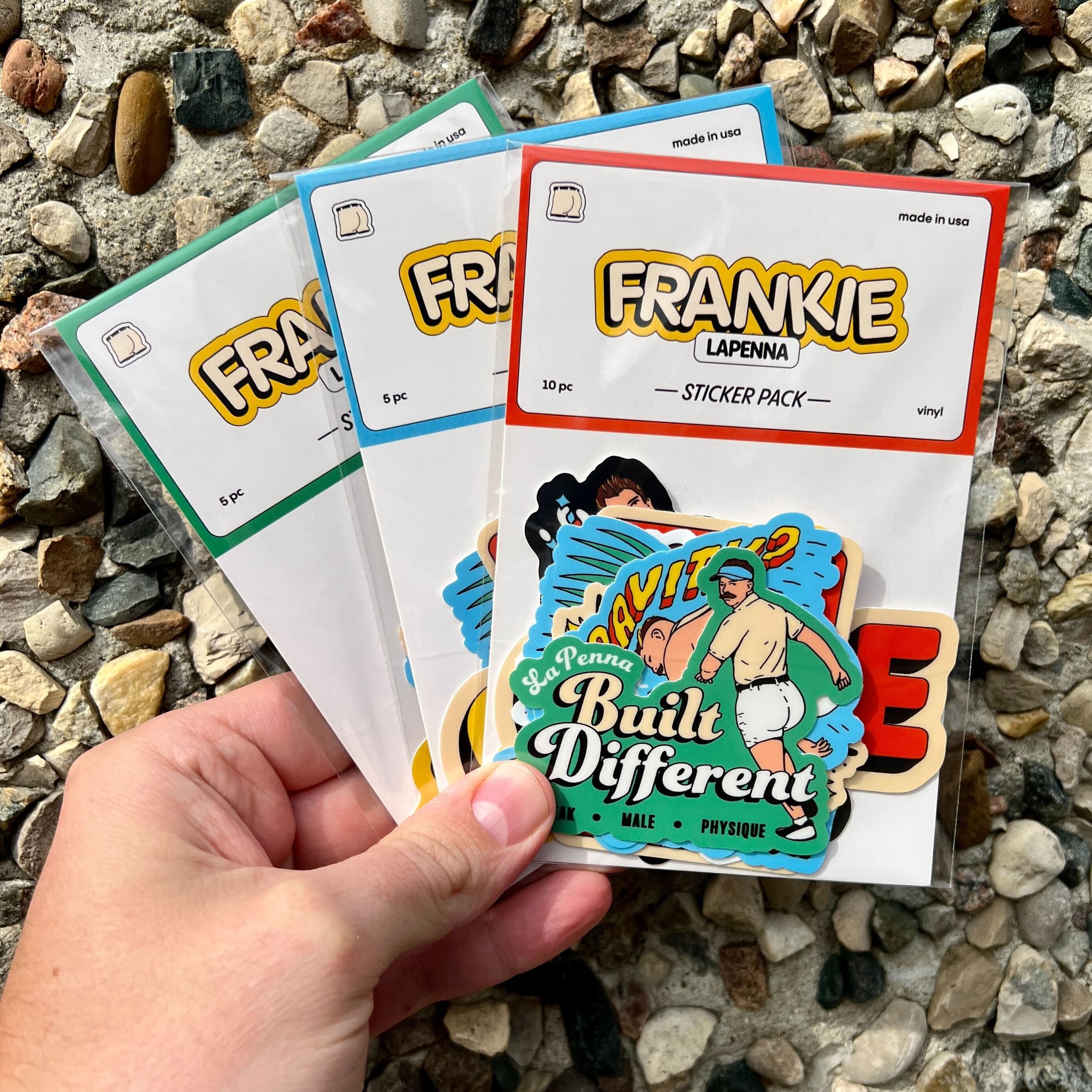  Protect the Assets Frankie Lapenna Stickers - 10 Pack、mySite、ghnorth