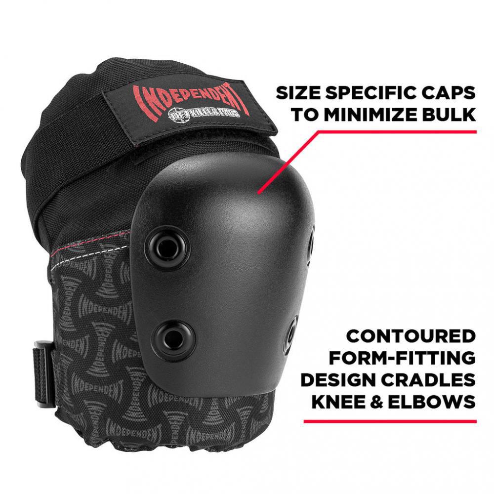  187 x Independent Killer Pads - Jr. Six Pack Set - Black - Junior、mySite、merchandisen