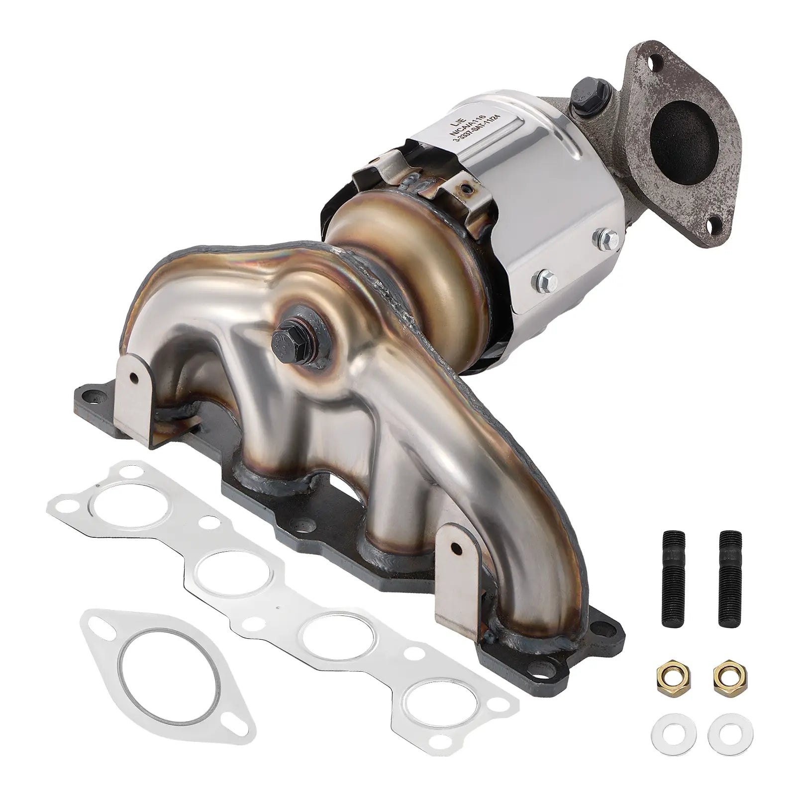 Exhaust Manifold Catalytic Converter For 2009-2016 Kia Optima/Forte/Magentis/Rondo Hyundai Sonata L4 2.0L 2.4L、mySite、nflplayoffbracketp