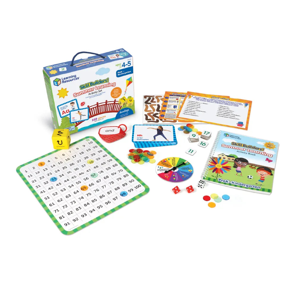 Skill Builders Summer Learning Activity Set - PreK-K、mySite、lovesweatpilates