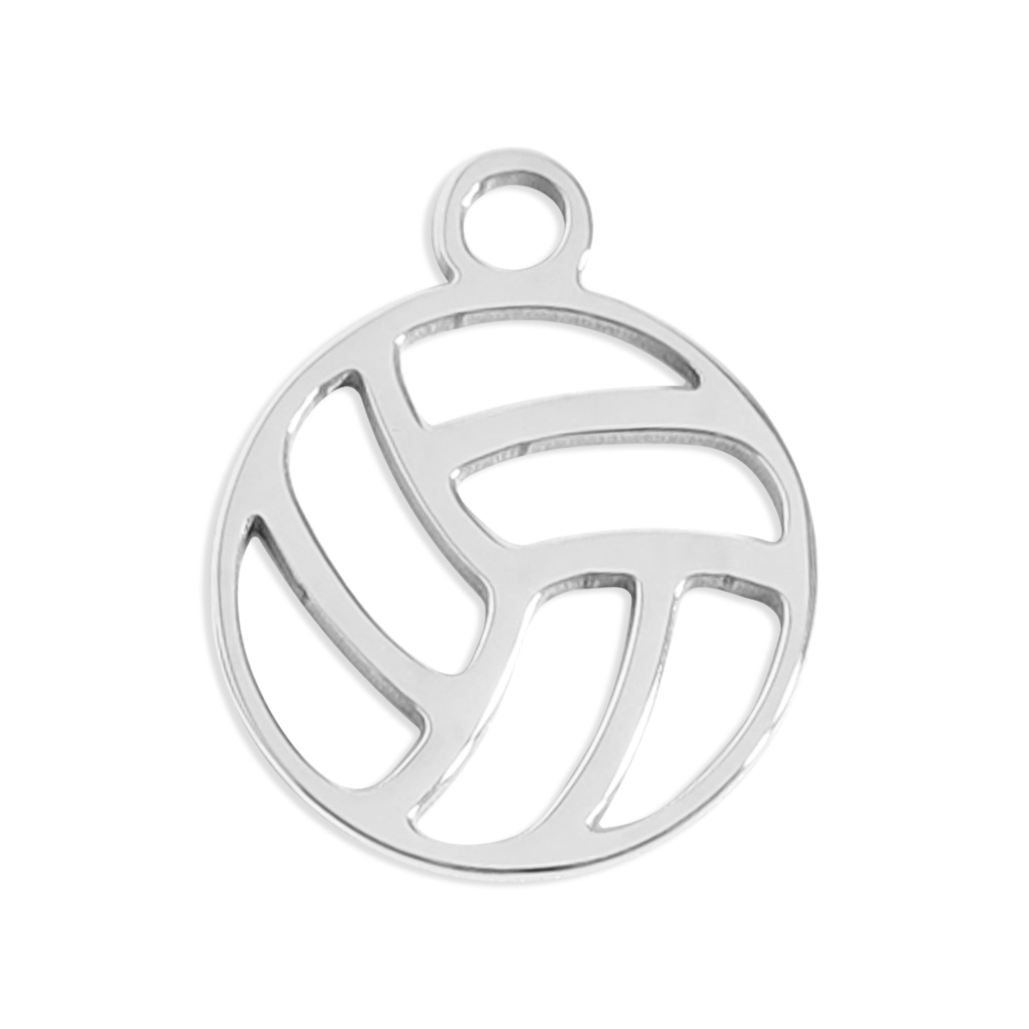 18K Gold PVD Stainless Steel Volley Ball Charm / PDL0154、mySite、dreamappss