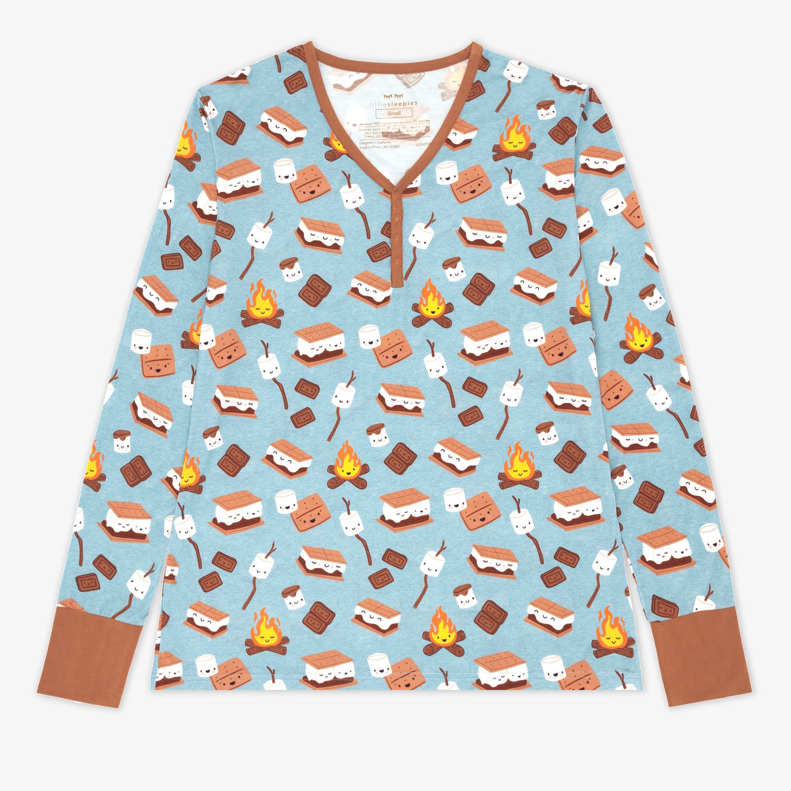  S'mores Galore Women's Pajama Top、mySite、layawaytickets