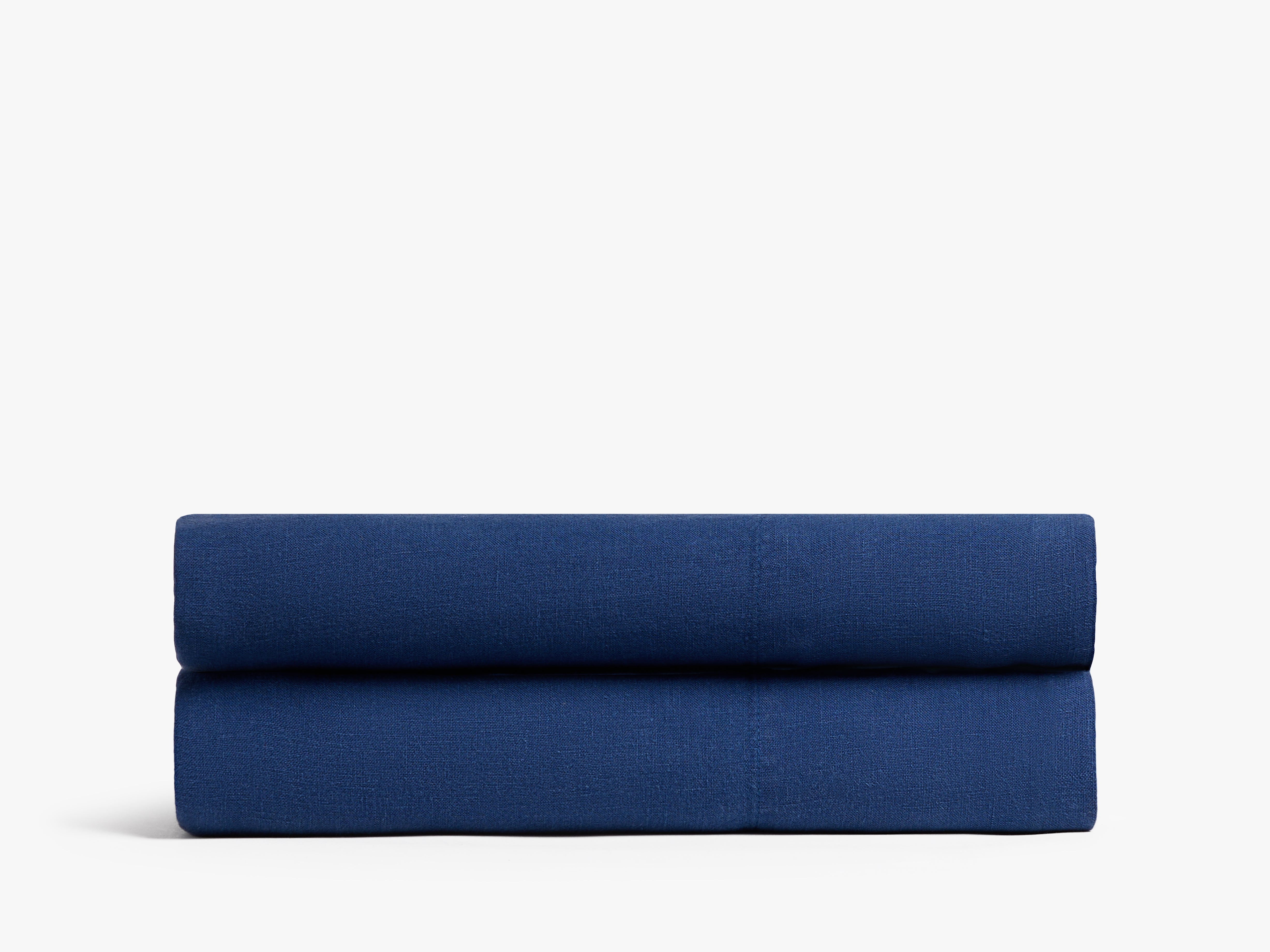  Linen Fitted Sheet (Cobalt)、mySite、sugarbowlscore